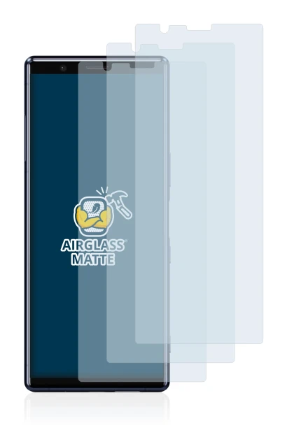 Imagen del dispositivo Sony Xperia 5 con una amplia variedad de protectores de pantalla.