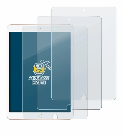Imagen del dispositivo Apple iPad 10.2" WiFi 2019 (7a Gen.) con una amplia variedad de protectores de pantalla.