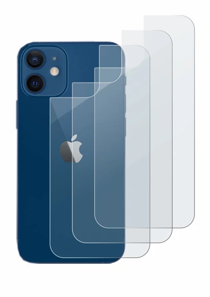 Imagen del dispositivo Apple iPhone 12 (Trasero) con una amplia variedad de protectores de pantalla.