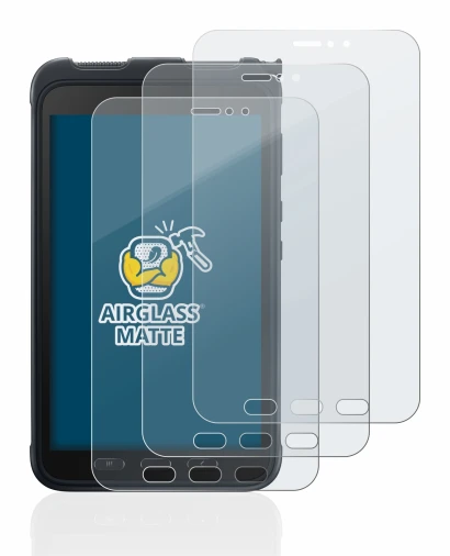 Imagen del dispositivo Samsung Galaxy Tab Active 3 con una amplia variedad de protectores de pantalla.