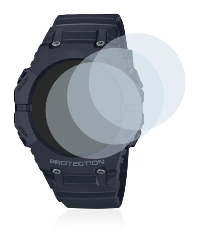 Imagen del dispositivo Casio G-Shock GA-B001 con una amplia variedad de protectores de pantalla.