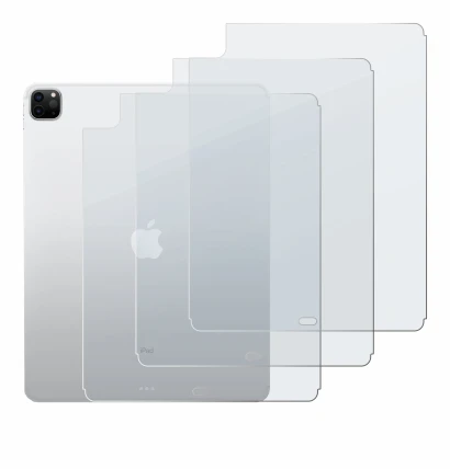 Imagen del dispositivo Apple iPad Pro 12.9" 2022 (6a Gen., Trasero) con una amplia variedad de protectores de pantalla.