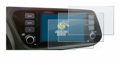 Imagen del dispositivo Hyundai i20 2020 8" con una amplia variedad de protectores de pantalla.