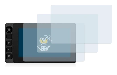 Imagen del dispositivo SmallHD Ultra 5 con una amplia variedad de protectores de pantalla.