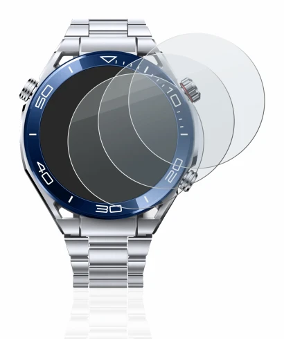 Imagen del dispositivo Huawei Watch Ultimate (48.5 mm) con una amplia variedad de protectores de pantalla.