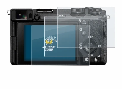 Imagen del dispositivo Sony Alpha 6700 con una amplia variedad de protectores de pantalla.