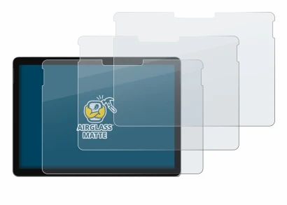 Imagen del dispositivo Microsoft Surface Go 4 con una amplia variedad de protectores de pantalla.