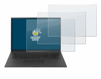 Imagen del dispositivo LG gram Pro 17 2024 con una amplia variedad de protectores de pantalla.