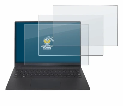 Imagen del dispositivo LG gram Pro 16 2024 con una amplia variedad de protectores de pantalla.