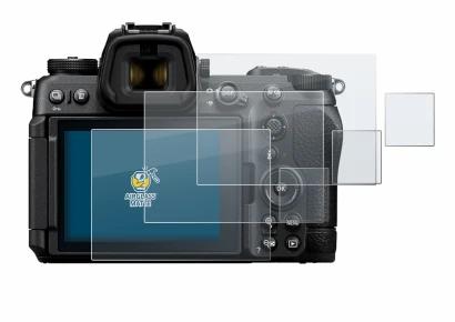 Imagen del dispositivo Nikon Z6 III con una amplia variedad de protectores de pantalla.