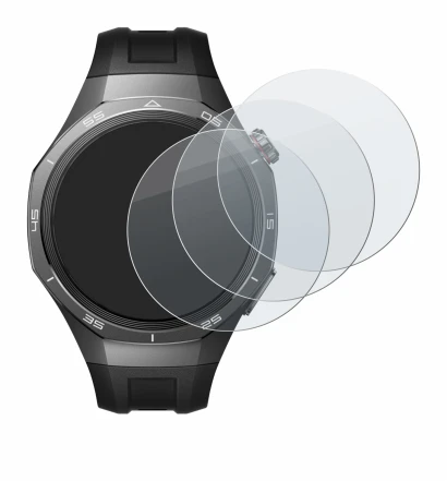 Imagen del dispositivo Huawei Watch GT 5 Pro (46 mm) con una amplia variedad de protectores de pantalla.