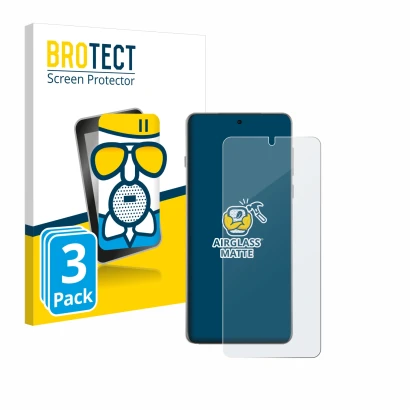 Parte frontal de un envase de producto con el logotipo de la marca BROTECT. Al lado se muestra el dispositivo Oppo Find X8 Pro