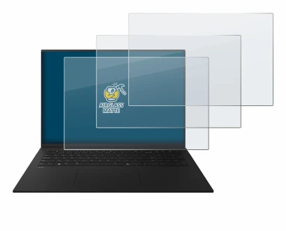 Imagen del dispositivo LG gram 17" 2025 con una amplia variedad de protectores de pantalla.