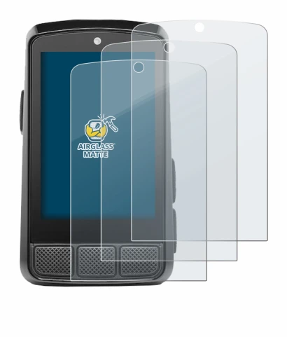 Imagen del dispositivo Wahoo Elemnt Bolt 3 con una amplia variedad de protectores de pantalla.