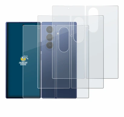 Imagen del dispositivo Samsung Galaxy Z Fold 7 (Frontal+Trasero) con una amplia variedad de protectores de pantalla.