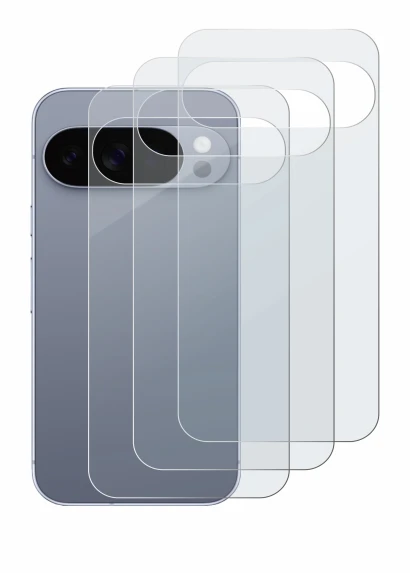 Imagen del dispositivo Google Pixel 10 Pro (Trasero) con una amplia variedad de protectores de pantalla.