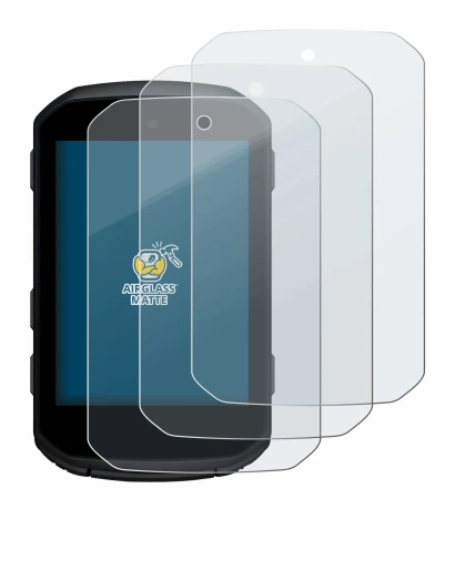 Imagen del dispositivo Garmin Edge 850 con una amplia variedad de protectores de pantalla.