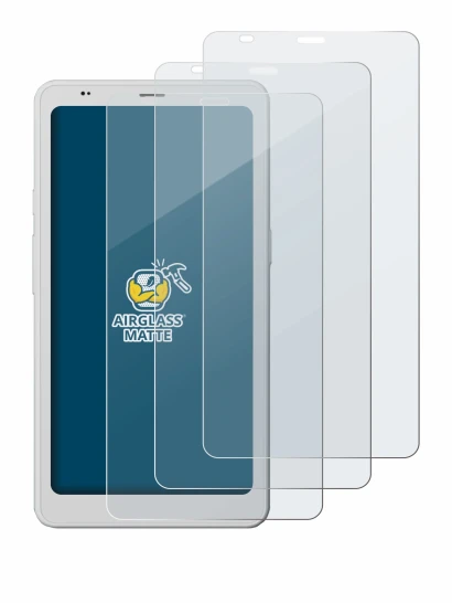 Imagen del dispositivo Boox Palma 2 Pro con una amplia variedad de protectores de pantalla.