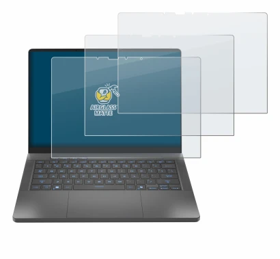 Imagen del dispositivo ASUS ROG Zephyrus G14 2025 GA403 con una amplia variedad de protectores de pantalla.