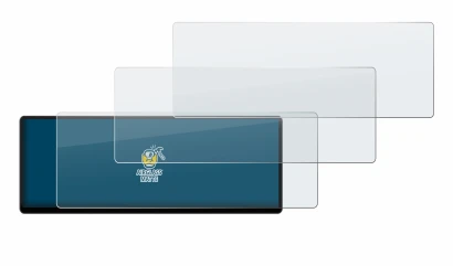 Imagen del dispositivo Corsair Xeneon Edge 14.5" con una amplia variedad de protectores de pantalla.