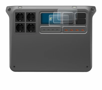 Imagen del dispositivo DJI Power 2000 con una amplia variedad de protectores de pantalla.