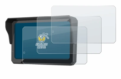 Imagen del dispositivo Carpuride W602S Pro con una amplia variedad de protectores de pantalla.