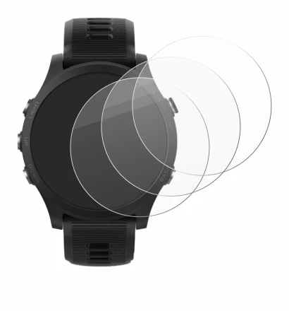 Imagen del dispositivo Garmin Forerunner 935 con una amplia variedad de protectores de pantalla.