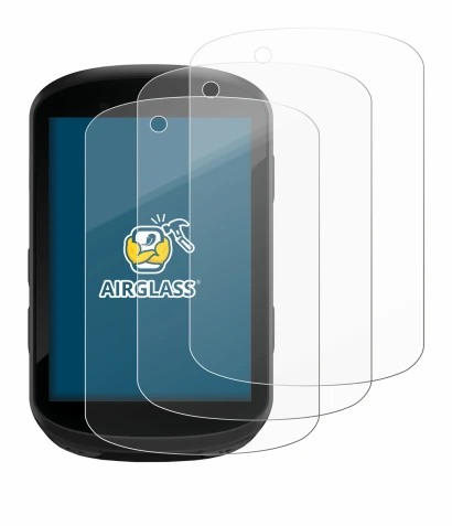 Imagen del dispositivo Garmin Edge 830 con una amplia variedad de protectores de pantalla.
