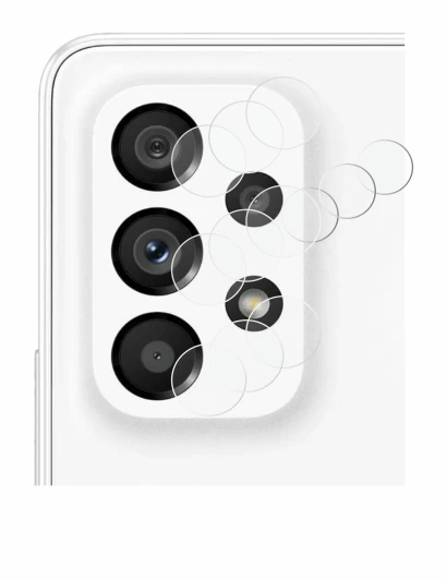 Imagen del dispositivo Samsung Galaxy A53 5G (SÓLO Cámara) con una amplia variedad de protectores de pantalla.