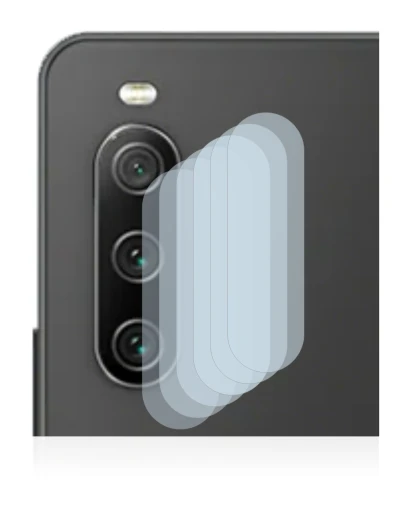 Imagen del dispositivo Sony Xperia 10 IV (SÓLO Cámara) con una amplia variedad de protectores de pantalla.