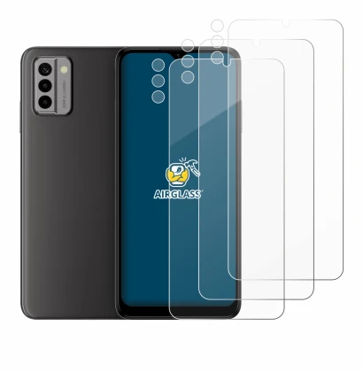 Imagen del dispositivo Nokia G22 (Frontal+Cámara) con una amplia variedad de protectores de pantalla.