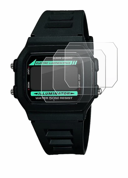 Imagen del dispositivo Casio W-86-1VQES con una amplia variedad de protectores de pantalla.