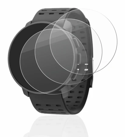 Imagen del dispositivo Suunto 9 Peak Pro con una amplia variedad de protectores de pantalla.