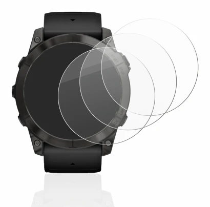 Imagen del dispositivo Garmin Epix Pro (Gen 2) (51 mm) con una amplia variedad de protectores de pantalla.