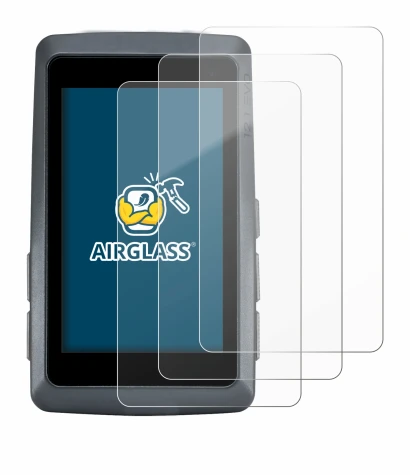 Imagen del dispositivo Sigma ROX 12.1 EVO con una amplia variedad de protectores de pantalla.