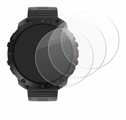 Imagen del dispositivo Polar Grit X2 Pro con una amplia variedad de protectores de pantalla.
