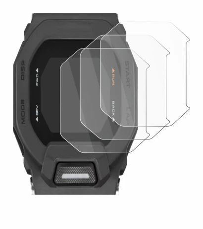 Imagen del dispositivo Casio G-Shock GBD-200 con una amplia variedad de protectores de pantalla.