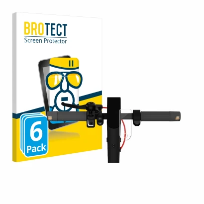 Parte frontal de un envase de producto con el logotipo de la marca BROTECT. Al lado se muestra el dispositivo Xiaomi Mi 4 Lite