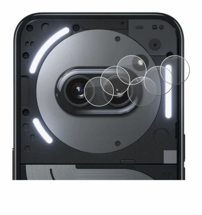 Imagen del dispositivo Nothing Phone (2a) Plus (SÓLO Cámara) con una amplia variedad de protectores de pantalla.