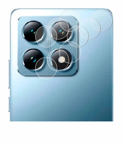 Imagen del dispositivo Xiaomi 14T (SÓLO Cámara) con una amplia variedad de protectores de pantalla.