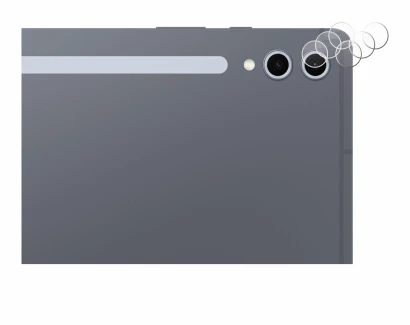 Imagen del dispositivo Samsung Galaxy Tab S10 Ultra WiFi (SÓLO Cámara) con una amplia variedad de protectores de pantalla.