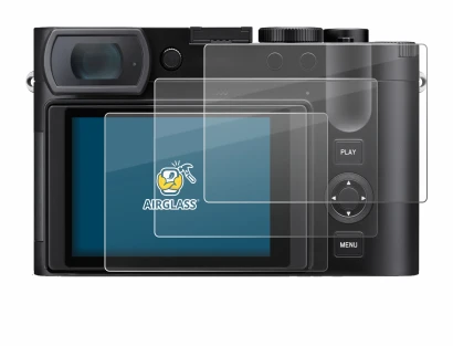 Imagen del dispositivo Leica Q3 43 con una amplia variedad de protectores de pantalla.