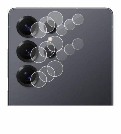 Imagen del dispositivo Samsung Galaxy S25 Ultra (SÓLO Cámara) con una amplia variedad de protectores de pantalla.