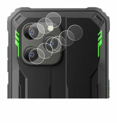 Imagen del dispositivo Blackview BV5300 Plus (SÓLO Cámara) con una amplia variedad de protectores de pantalla.