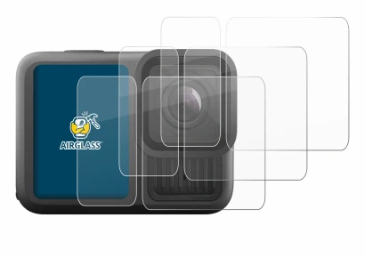 Imagen del dispositivo GoPro Hero 13 Black Ultra Wide Edition con una amplia variedad de protectores de pantalla.