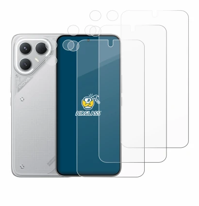 Imagen del dispositivo Tecno Pova 7 Pro (Frontal+Cámara) con una amplia variedad de protectores de pantalla.