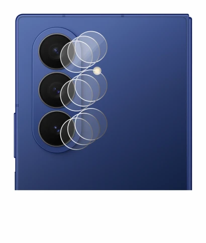 Imagen del dispositivo Samsung Galaxy Z Fold 7 (SÓLO Cámara) con una amplia variedad de protectores de pantalla.