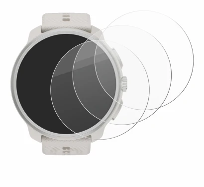 Imagen del dispositivo Suunto Race 2 con una amplia variedad de protectores de pantalla.