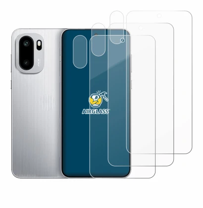 Imagen del dispositivo OnePlus 15R (Frontal+Cámara) con una amplia variedad de protectores de pantalla.