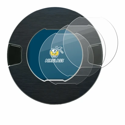 Imagen del dispositivo OOONO P-DISC NO1 con una amplia variedad de protectores de pantalla.